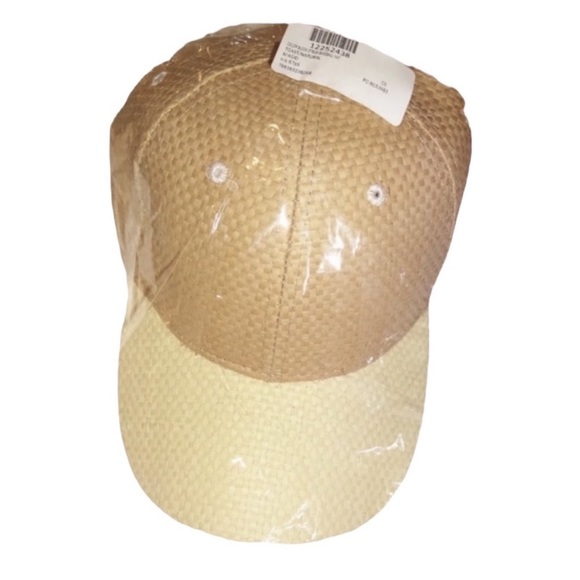 Magid Baseball Cap Colorblock Cool Straw Hat Toast Back Hook Loop From Nodstrom - Picture 6 of 10